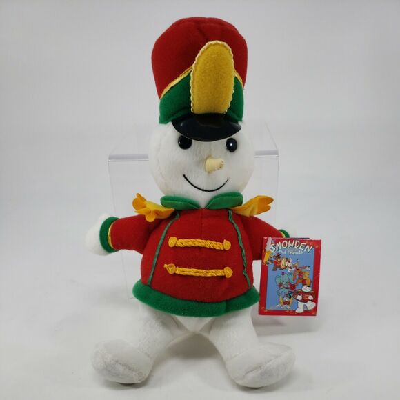 Snowden and Friends Plush Snowman 9" with Tags  Vintage 1999 Christmas Retired - Picture 1 of 12